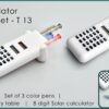 TEMT13 – Solar Calculator With 3 Pen Set